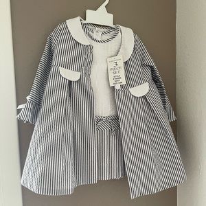 New with tags, 24 month Rare Editions
3 piece set